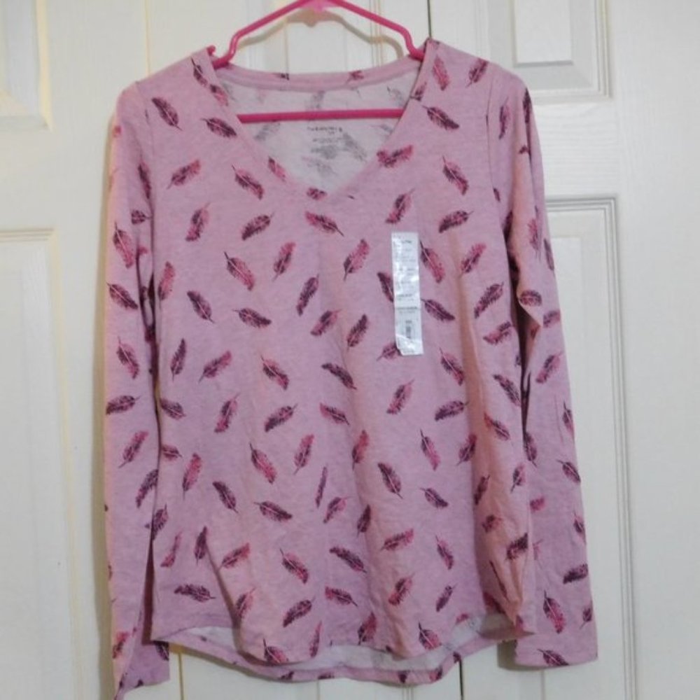 Long Sleeve Womens Tee Small NWT